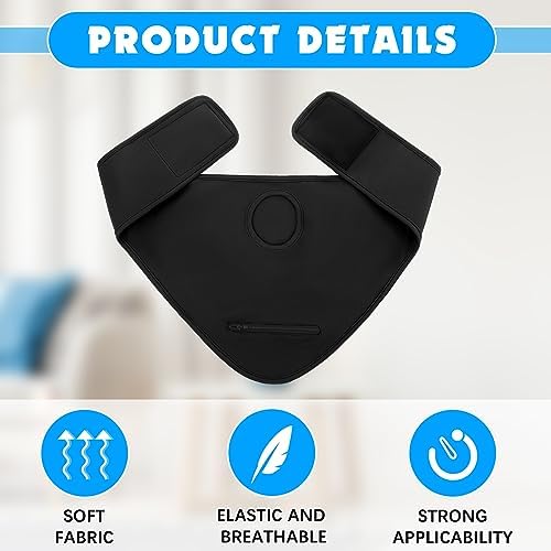 Liitrsh breathable ostomy belt for swimming and sports support