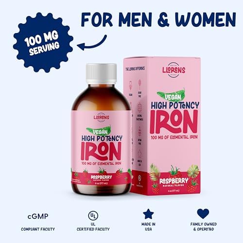 Hematex polysaccharide iron complex vegan sugar free nutritional facts panel