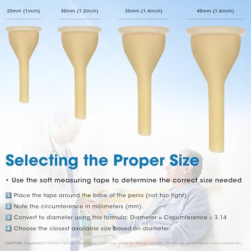 External Condom Catheters for Elderly Men Age 80, 20 Soft Latex, 5 Catheter Stabilization Device, 4000mL Overnight Catheter Bags x 1, 1000mL Urinary Leg Bags x 2, 2 Roll Tapes Set for Incontinence Men - Image 3