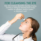 Portable 0.5 Fluid Ounce saline eye wash bottles for first aid kits.
