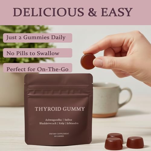 Vitamatic apple flavored thyroid support supplements