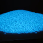 Close up view of Emineyo 1-3mm glow in the dark rocks