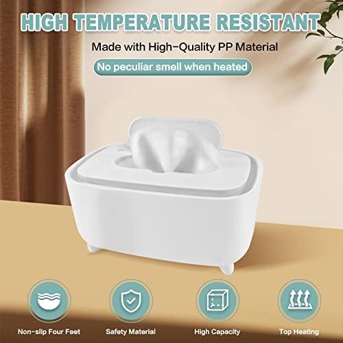 Yatytepo electronic wet wipe heater white plastic finish