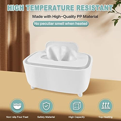 Yatytepo electronic wet wipe heater white plastic finish