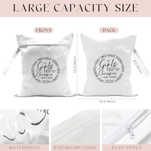 Zcyxuuw waterproof travel wet dry bag showing zipper closure and snap handle