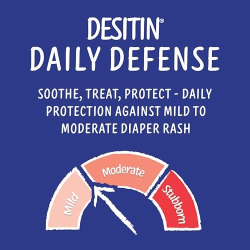 Desitin travel size two ounce diaper cream tube for sensitive skin