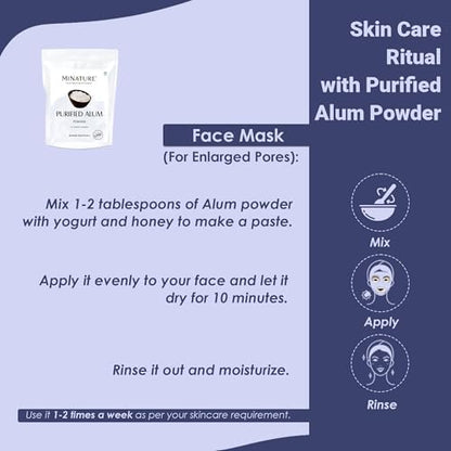 Back label of Mexsana foot powder showing usage instructions.
