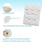Diagram showing correct placement of Misorita foot pads for Morton's neuroma