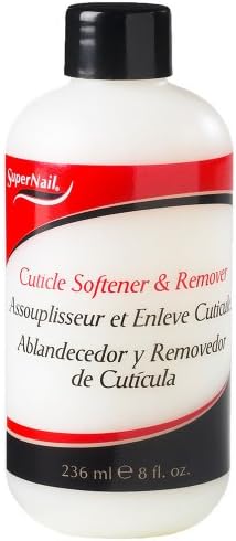 SuperNail professional cuticle treatment liquid bottle for manicure prep