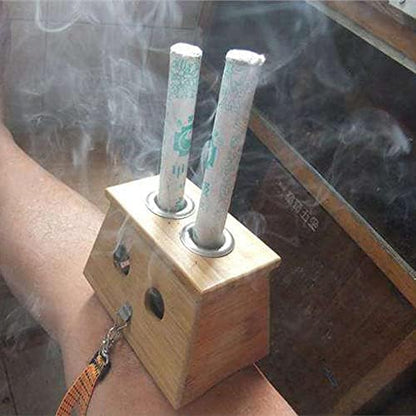 Natural wormwood moxibustion sticks for blood circulation support.