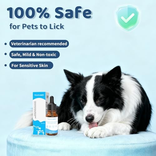 Pawimood pomegranate scent cat and dog no rinse coat care essence product details.