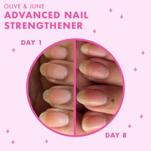 Olive and June Advanced Nail Strengthener box and bottle set