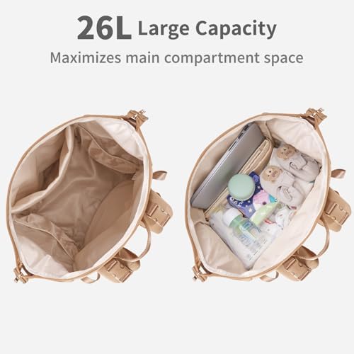 CEI-CEI neoprene nappy bag shown with included portable changing pad.