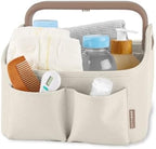 Skip Hop diaper caddy with touch sensor handle glowing