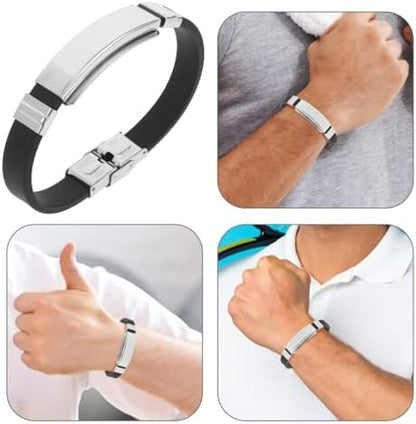 Alasum sports bracelet showing adjustable strap holes