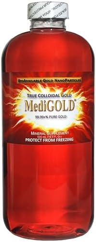 Nutraneering MediGOLD True Colloidal Gold Clear Bottle Supplement