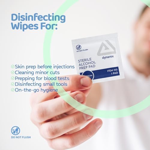 Medical grade antiseptic skin preparation wipes imported from USA