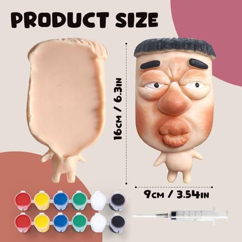 Lrthyonis DIY color filling process for pimple popping simulation desk accessory
