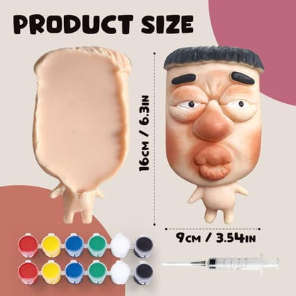 Lrthyonis DIY color filling process for pimple popping simulation desk accessory
