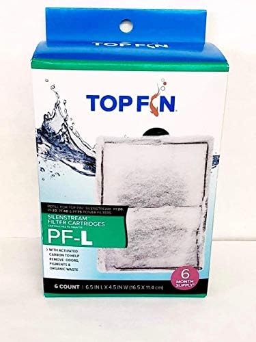 Top Fin replacement aquarium filter dimensions and design layout