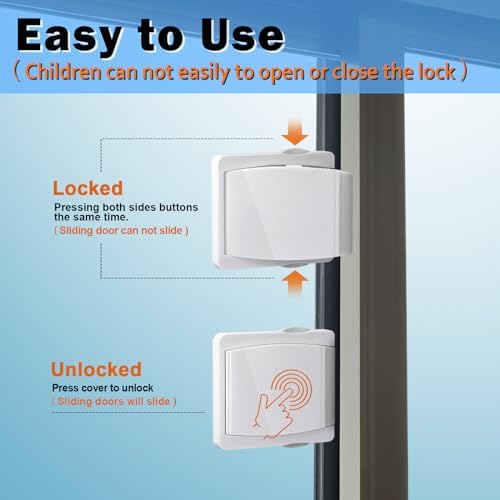 Package contents of ZRFCXE sliding door and window safety locks