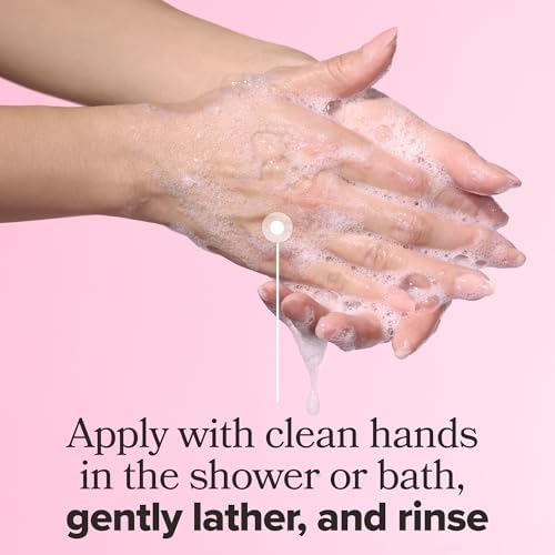 Close up of O Positiv URO probiotic wash packaging listing clean ingredients.