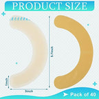 Siifert elastic curved adhesive tape strips showing the skin-friendly hydrocolloid material.