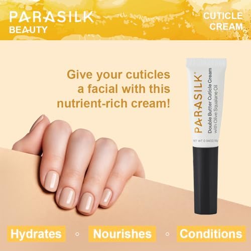 Travel friendly size of Parasilk Double Butter Cuticle Cream