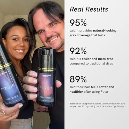 Ten minute instant dark brown hair dye shampoo for men and women