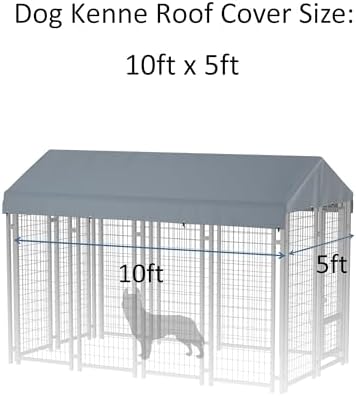 MDHAO outdoor pet shelter canopy undergoing water resistance testing with double stitched seams