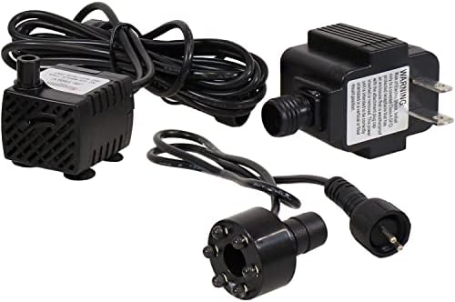 Sunnydaze 40 GPH fountain pump in packaging box