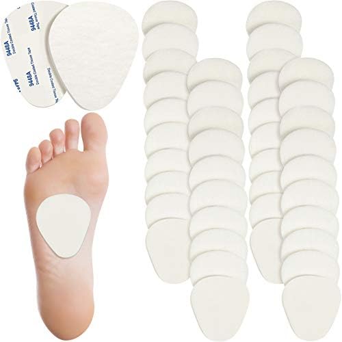Syhood Metatarsal Felt Pads 40 piece pack front view for foot pain relief