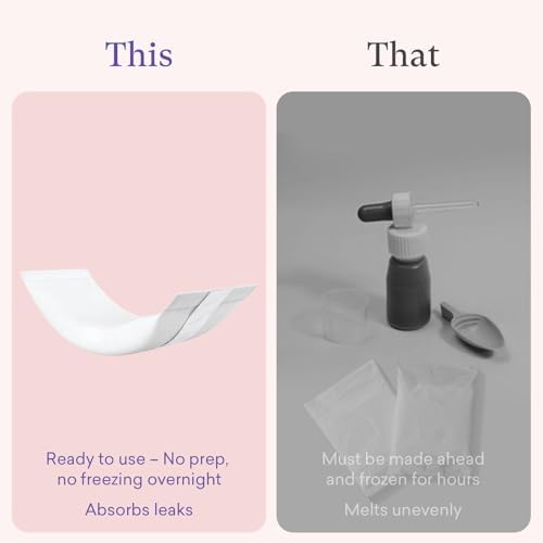 PurComfy postpartum kit essential showing the soft skin-friendly texture of the ice pad.