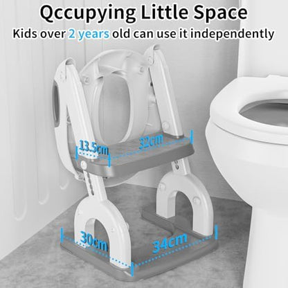 KYYOKE height adjustable potty trainer step stool ladder separated for sink access