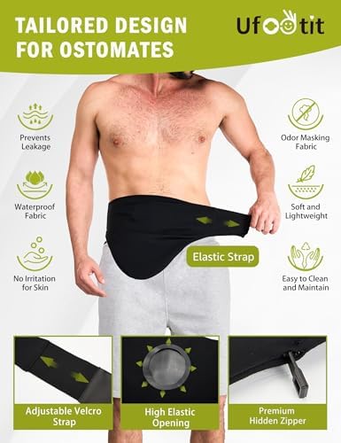 UFootIt adjustable ostomy belt for secure daily support