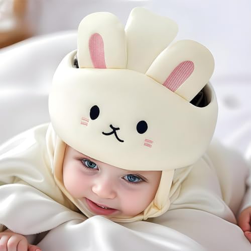 Side profile of Corstae baby safety helmet for toddlers