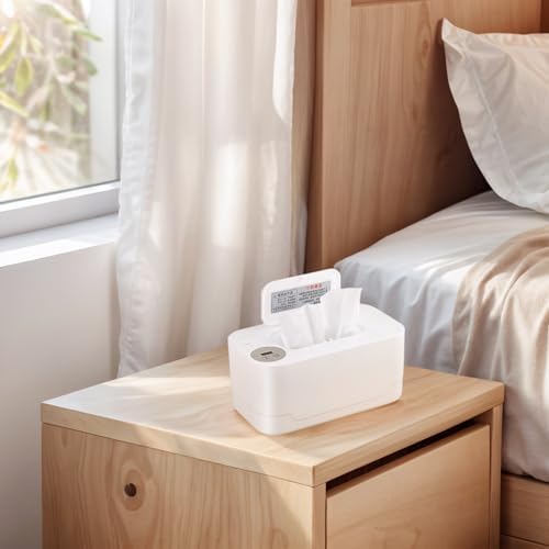 Compact wet wipe warmer for travel and home use