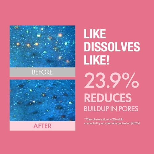 Sensitive skin cleanser removing waterproof makeup without irritation