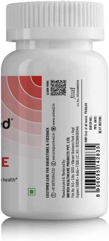 Plant-based beta-carotene and spirulina vegan capsules back label with directions for eye and skin support