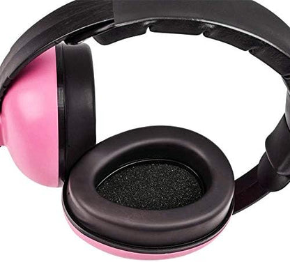 Adjustable baby ear defenders for travel and loud events