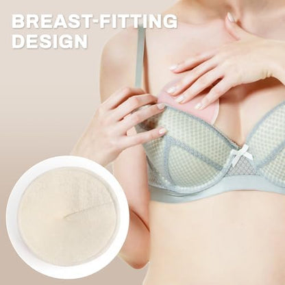 Multicolor pack of breast pads for breastfeeding