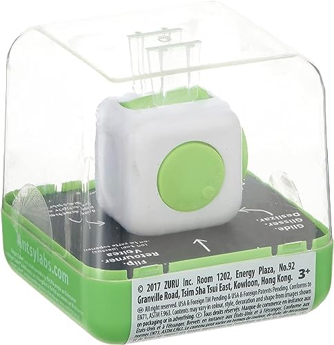 Antsy Labs Fresh Fidget Cube showing the smooth tactile joystick side for gliding.
