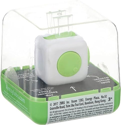 Antsy Labs Fresh Fidget Cube showing the smooth tactile joystick side for gliding.
