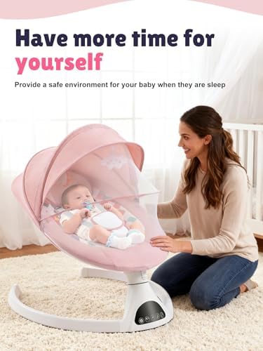 FirstCrawl Jaoul baby swing side angle displaying aluminum frame structure