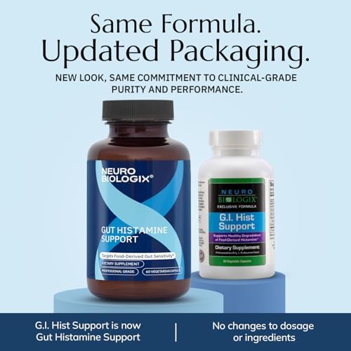 Neurobiologix Gut Histamine Support supplement facts label