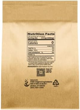Pure Original Ingredients Sodium Propionate Mold Inhibitor packaging details
