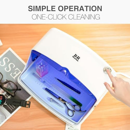Brbluerise UV sanitizer box used for mobile phone cleaning
