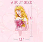 Decorative princess theme toppers for birthday cake display