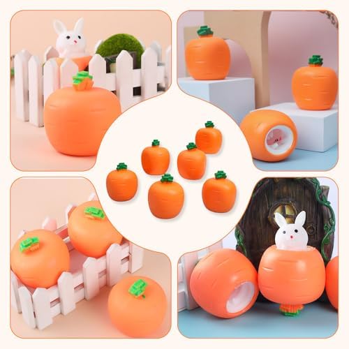 LECDOA stress relief squeeze toys displayed together highlighting the intricate handmade detailing