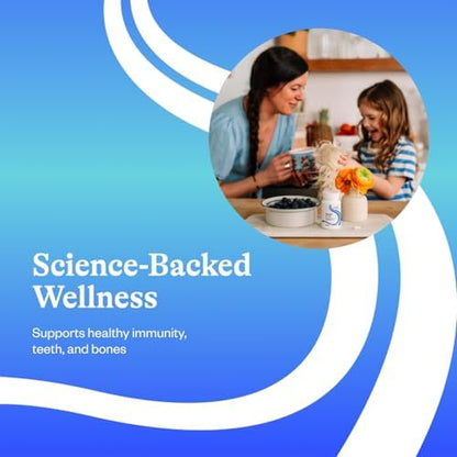 Supplement facts and ingredient list panel on the back of Seeking Health Vitamin D3 K2 MK7 bottle